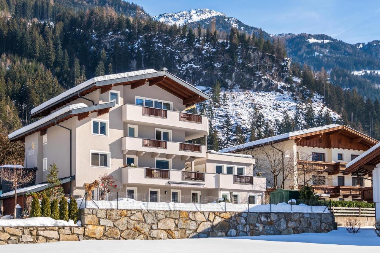 Apart Gruber Ramsau im Zillertal Εξωτερικό φωτογραφία